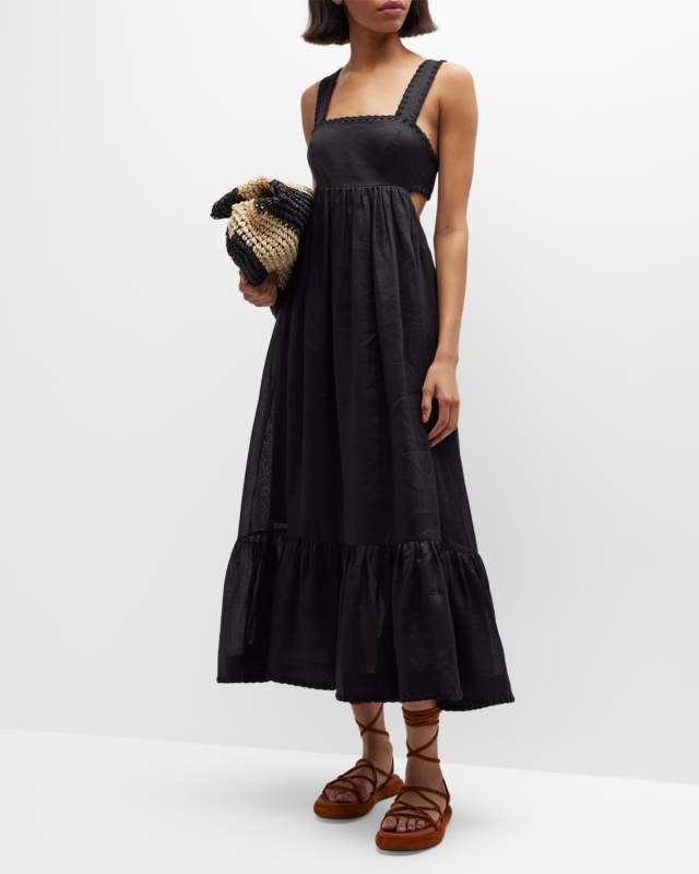 Chintz Tiered Midi Dress